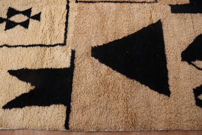 Moroccan rug ivory - Solid creamy rug - Plain cream rug - Wool berber rug - Beni ourain rug - Custom rug - Handmade rug - Moroccan area rug