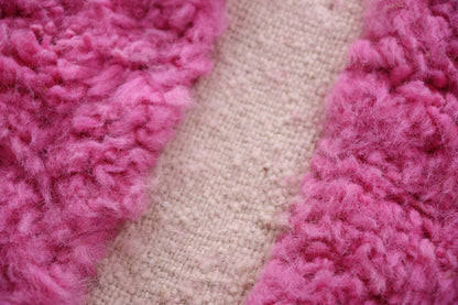 Gorgeous Moroccan Runner Rug - berber Colorful Runner Rug - Authentic Moroccan Pink rug -Berber Runner Carpet - Authentic boujaad runner rug