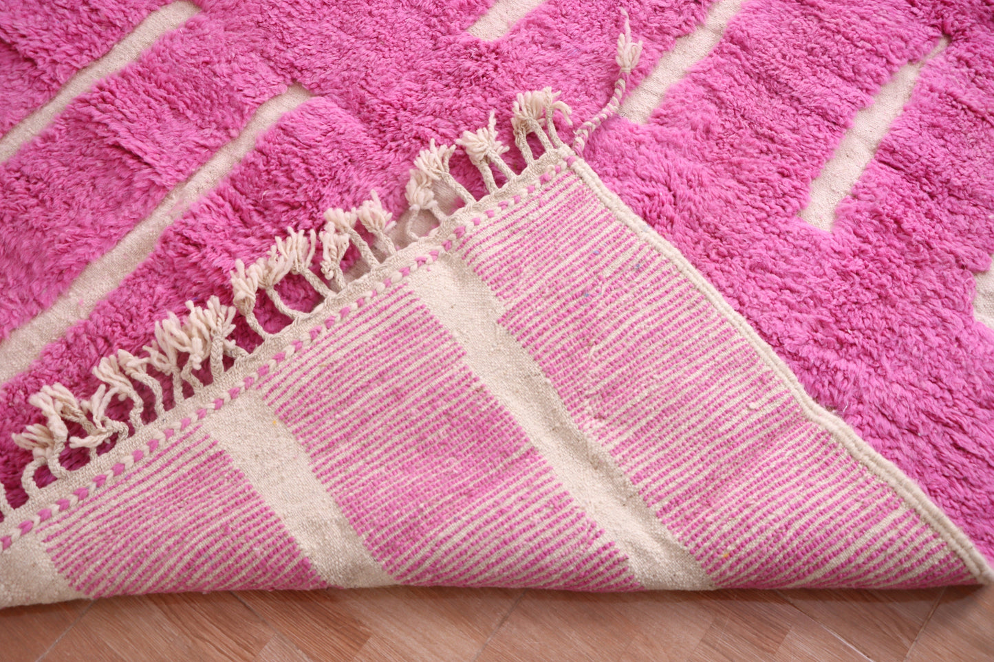 Gorgeous Moroccan Runner Rug - berber Colorful Runner Rug - Authentic Moroccan Pink rug -Berber Runner Carpet - Authentic boujaad runner rug