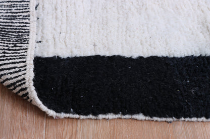 Moroccan rug Hand knotted - Beni ourain rug - Custom rug - handmade rug - Genuine lamb wool - Authentic Moroccan rug - Custom moroccan rug
