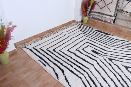 Moroccan Checkered rug - Moroccan rug Checkered - Handmade rug - Moroccan rug - checker board rug - Beni ourain rug - Berber rug - Wool rug