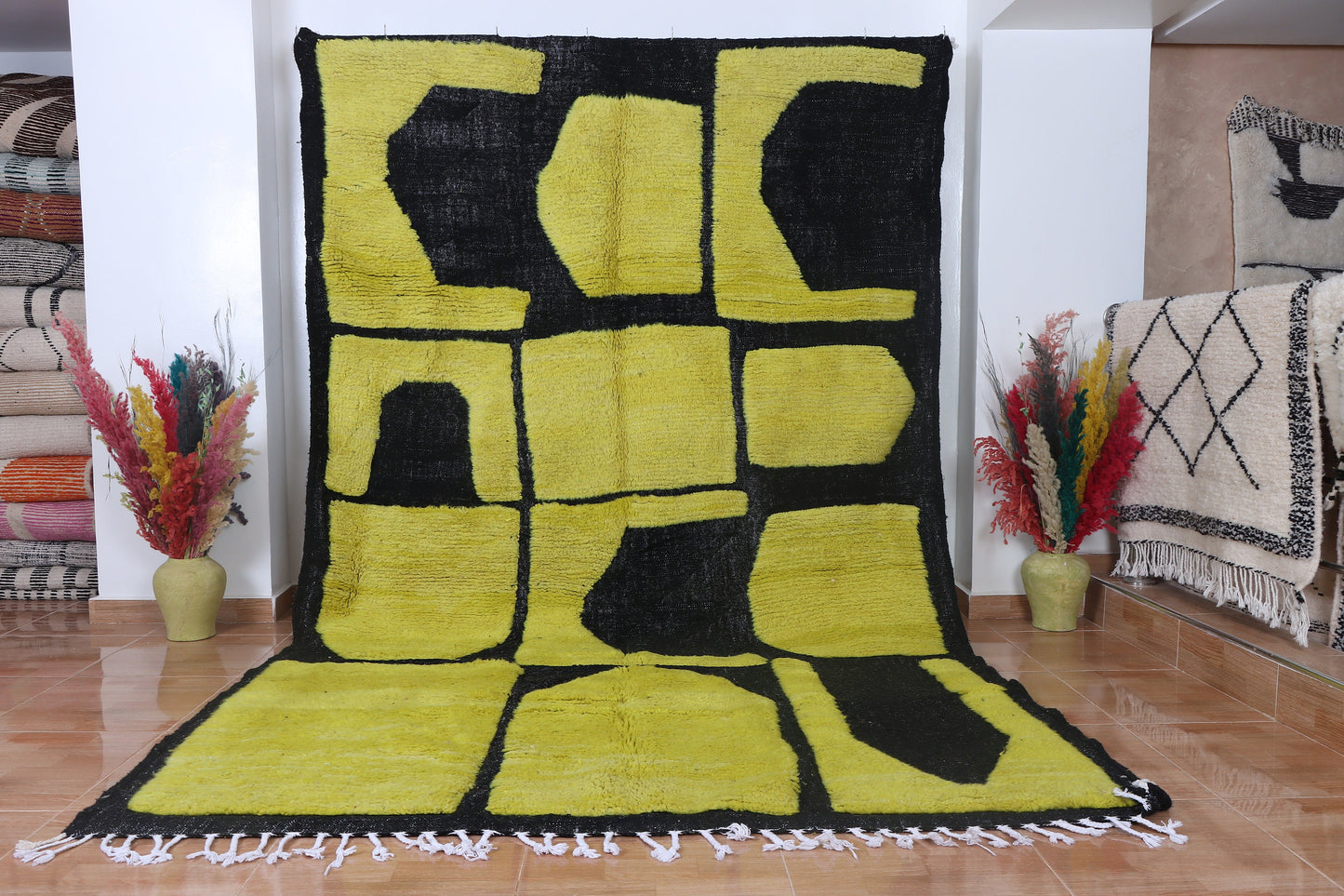 Moroccan Checkered rug - Moroccan rug Checkered - Handmade rug - Moroccan rug - checker board rug - Beni ourain rug - Berber rug - Wool rug