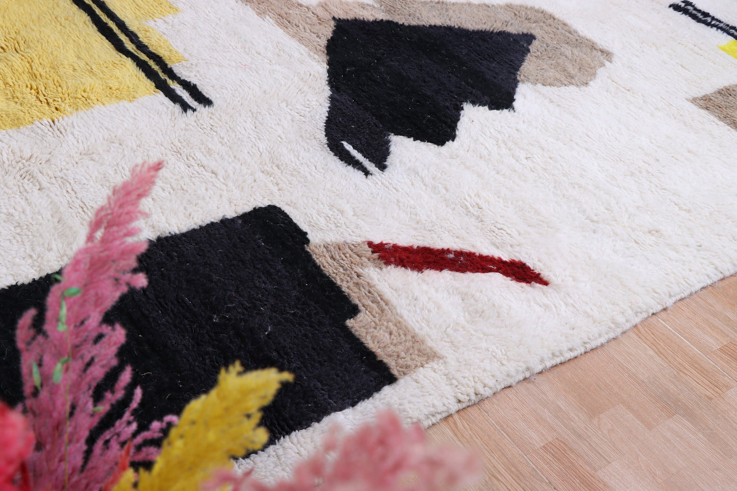 Moroccan rug - Beni ourain Ivory rug - Berber rug - Custom size Moroccan rug - Contemporary rug - Ivory rug - wool rug - Handmade rug