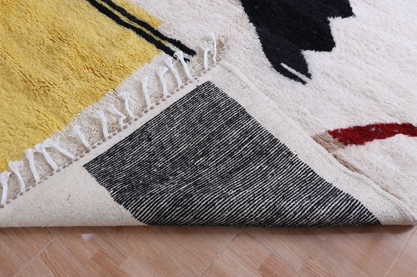 Moroccan rug - Beni ourain Ivory rug - Berber rug - Custom size Moroccan rug - Contemporary rug - Ivory rug - wool rug - Handmade rug