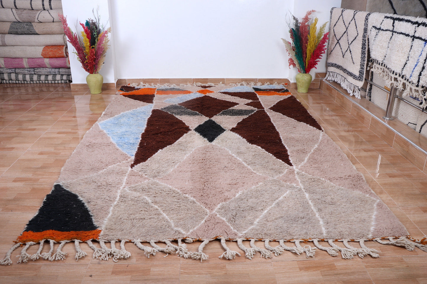 Beni ourain rug - Custom Moroccan rug - Handmade rug - Beni ourain rug - Custom rug - Handmade rug - Morocco rug - Moroccan Berber rug