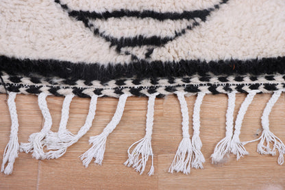 Authentic Beni ourain rug - Moroccan rug - Contemporary rug - custom area rug - Moroccan area rug - custom made rug - Moroccan area rug