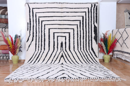 Moroccan Checkered rug - Moroccan rug Checkered - Handmade rug - Moroccan rug - checker board rug - Beni ourain rug - Berber rug - Wool rug