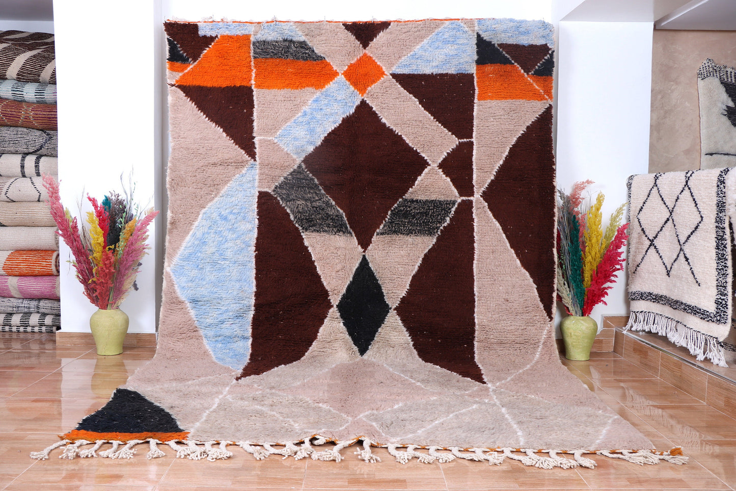 Beni ourain rug - Custom Moroccan rug - Handmade rug - Beni ourain rug - Custom rug - Handmade rug - Morocco rug - Moroccan Berber rug