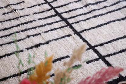 Authentic Beni ourain rug - Moroccan rug - Contemporary rug - custom area rug - Moroccan area rug - custom made rug - Moroccan area rug