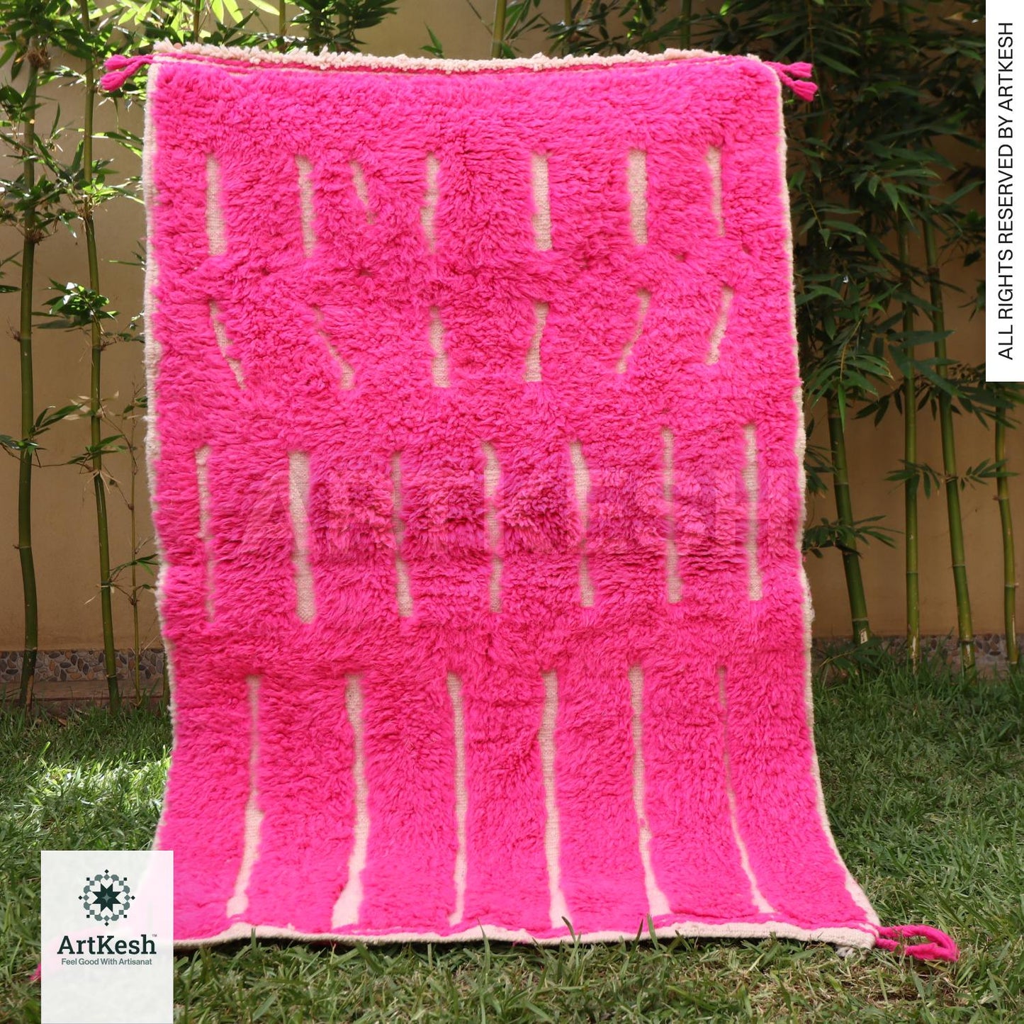 Gorgeous Moroccan Runner Rug - berber Colorful Runner Rug - Authentic Moroccan Pink rug -Berber Runner Carpet - Authentic boujaad runner rug
