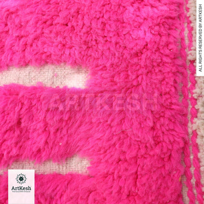 Gorgeous Moroccan Runner Rug - berber Colorful Runner Rug - Authentic Moroccan Pink rug -Berber Runner Carpet - Authentic boujaad runner rug