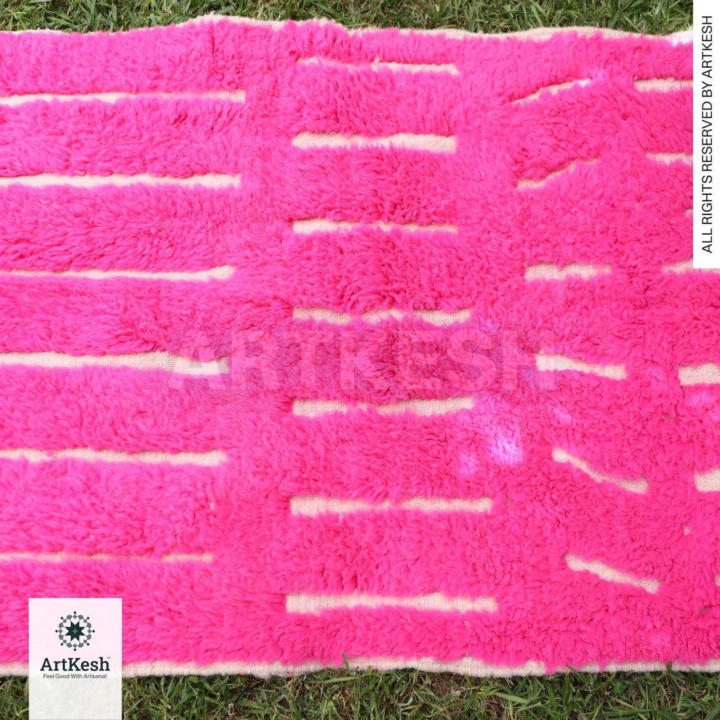 Gorgeous Moroccan Runner Rug - berber Colorful Runner Rug - Authentic Moroccan Pink rug -Berber Runner Carpet - Authentic boujaad runner rug