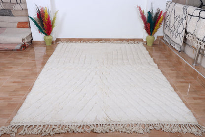 Moroccan rug ivory - Creamy rug - Moroccan cream rug - Wool berber rug - Beni ourain rug - Custom rug - Handmade rug - Moroccan area rug