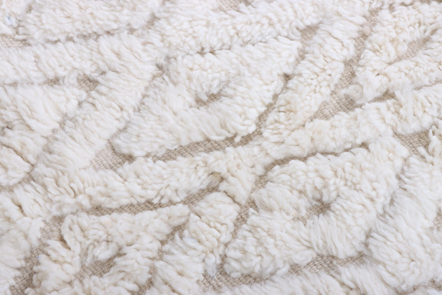 Moroccan rug ivory - Creamy rug - Moroccan cream rug - Wool berber rug - Beni ourain rug - Custom rug - Handmade rug - Moroccan area rug