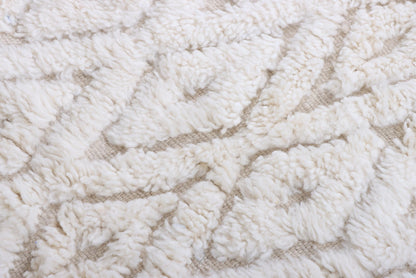 Moroccan rug ivory - Creamy rug - Moroccan cream rug - Wool berber rug - Beni ourain rug - Custom rug - Handmade rug - Moroccan area rug