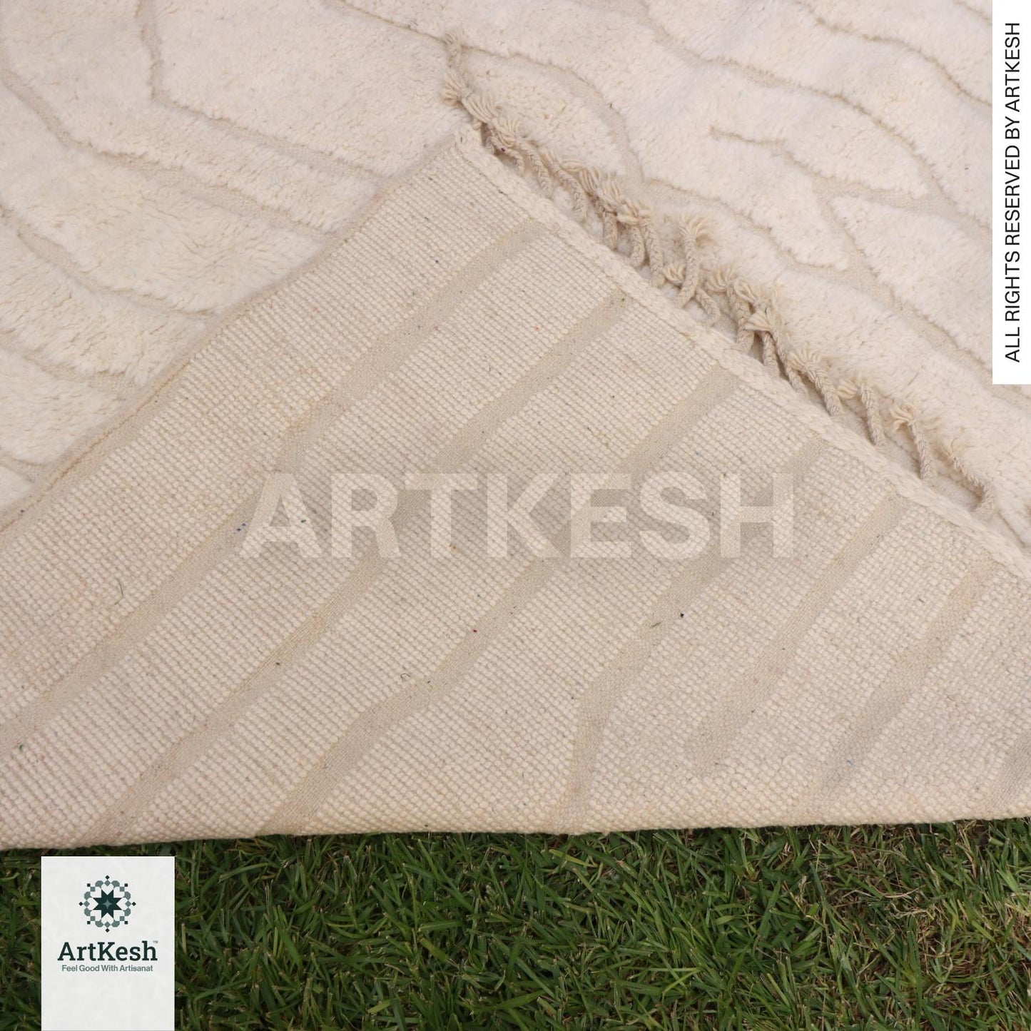 Authentic beni ourain rug - Moroccan rug - Custom rug - Handmade rug - Authentic moroccan rug - Custom moroccan rug - Morocco rug