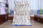 Handmade Moroccan Boucherouite Rug - Colorful Tribal Decor