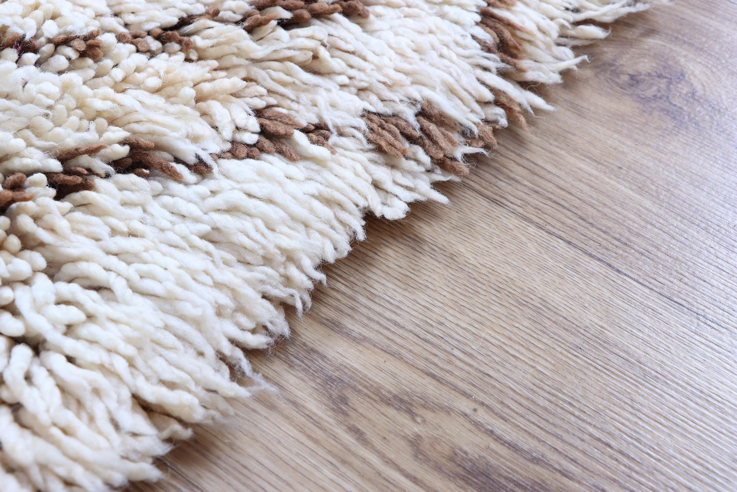 Handmade Moroccan Boucherouite Rug - Colorful Tribal Decor
