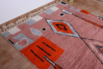 Moroccan Checkered rug - Moroccan rug Checkered - Handmade rug - Moroccan rug - checker board rug - Beni ourain rug - Berber rug - Wool rug