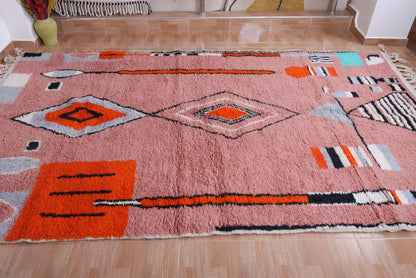Moroccan Checkered rug - Moroccan rug Checkered - Handmade rug - Moroccan rug - checker board rug - Beni ourain rug - Berber rug - Wool rug