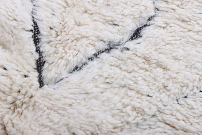 Moroccan rug hand knotted - Beni ourain rug - All wool berber rug - Custom rug - Handmade rug - Genuine lamb wool
