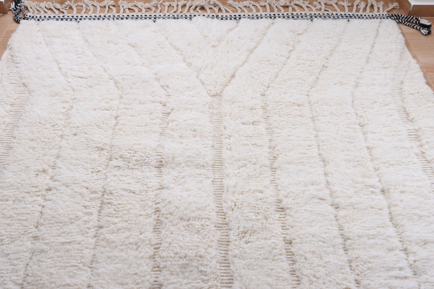Moroccan rug hand knotted - Beni ourain rug - Wool berber rug - Custom rug - Handmade rug - Genuine lamb wool - Morocco rug - Beni rug
