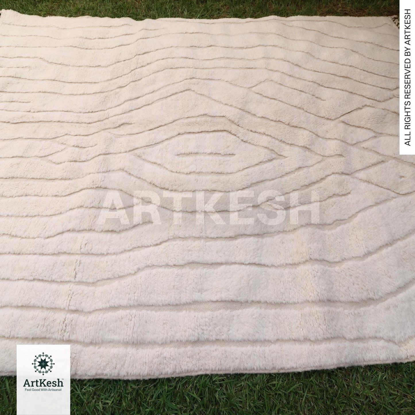 Authentic beni ourain rug - Moroccan rug - Custom rug - Handmade rug - Authentic moroccan rug - Custom moroccan rug - Morocco rug