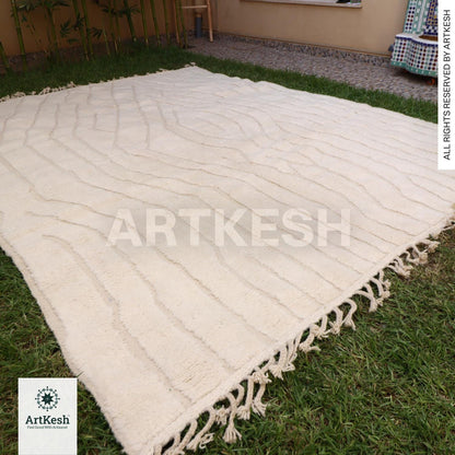 Authentic beni ourain rug - Moroccan rug - Custom rug - Handmade rug - Authentic moroccan rug - Custom moroccan rug - Morocco rug