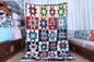 Vintage Moroccan Boucherouite Rug - Colorful Bohemian Tribal Art