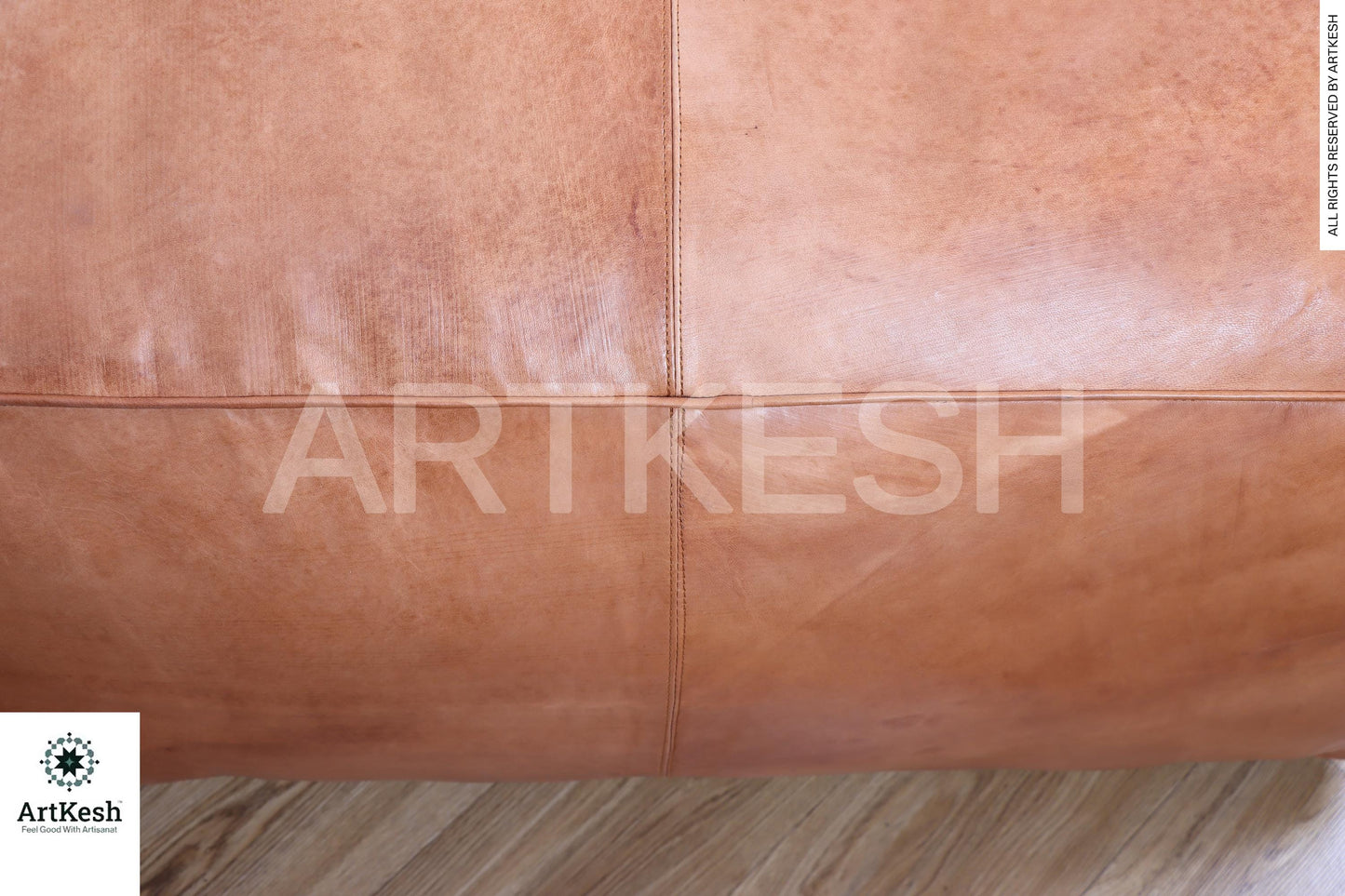 Amazing square Ottoman Pouffe Moroccan leather | ottoman square pouf | light tan handmade footstool square pouffe Moroccan